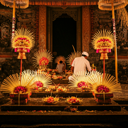 Traditional Balinese Blessing Ceremonies